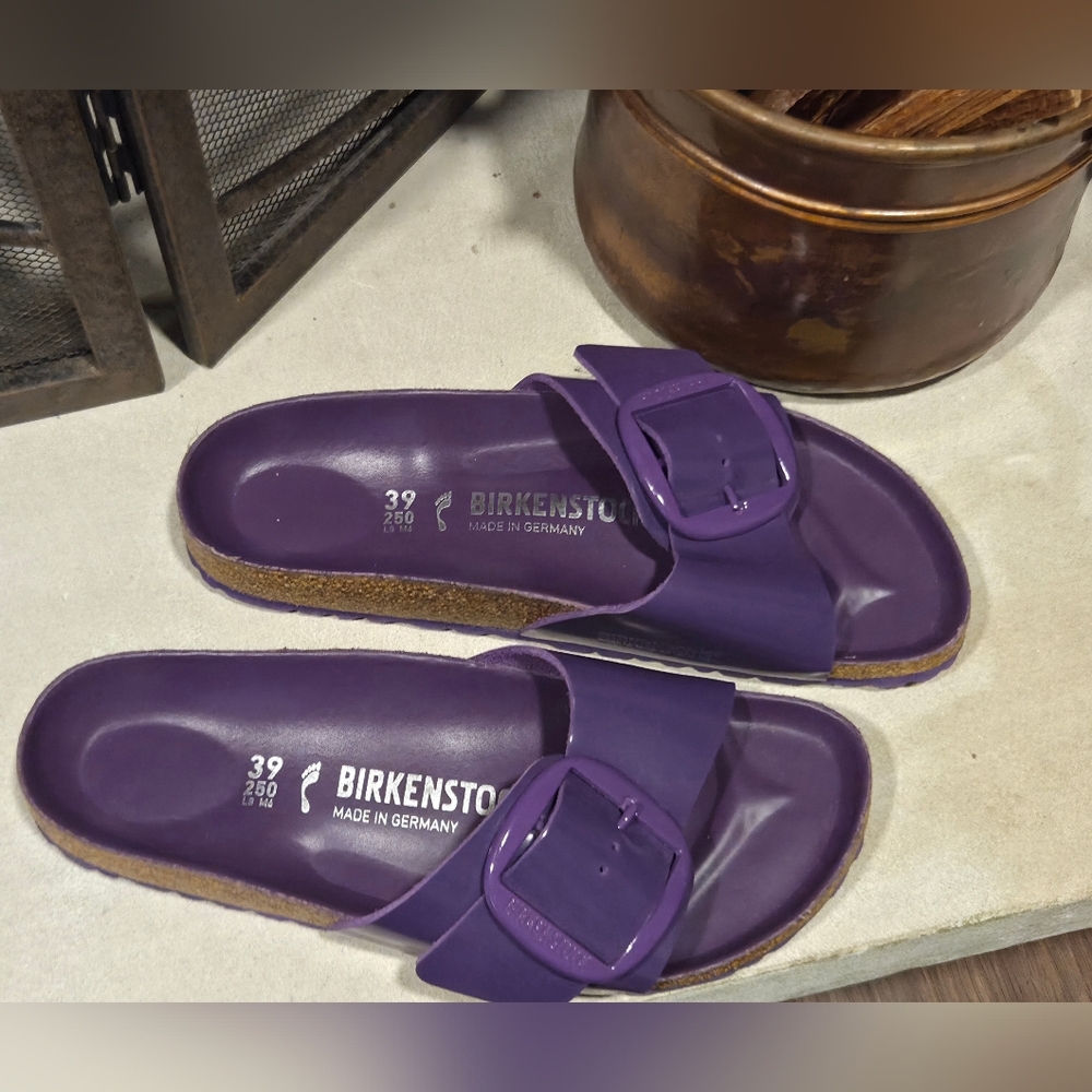 Birkenstock Women's Sandals in Rich Purple